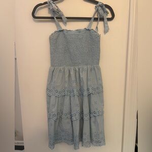 american eagle short beachy dress